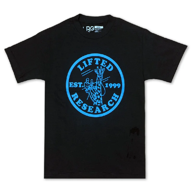 gym solid t-shirts -gym solid t-shirts -gym solid t-shirts -LRG 99 Giraffe Research T-shirt Black