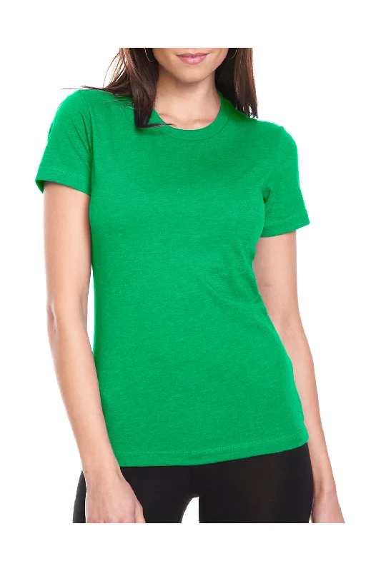 vented sports t-shirts -vented sports t-shirts -vented sports t-shirts -Next Level Womens CVC Jersey Short Sleeve Crewneck T-Shirt - Kelly Green