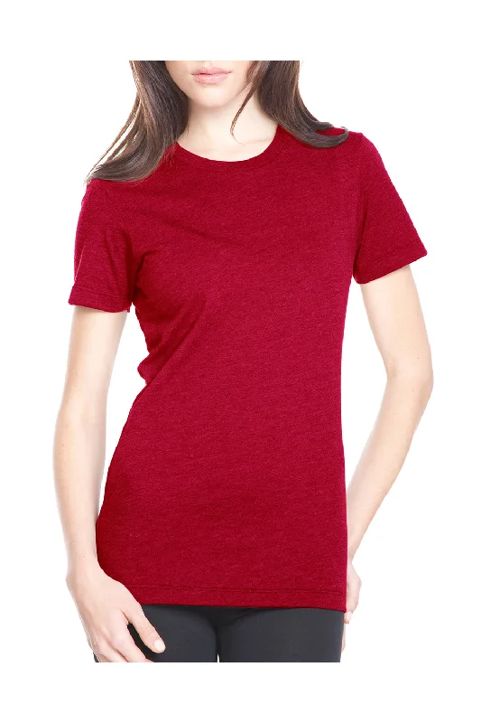 stretch rib t-shirts -stretch rib t-shirts -stretch rib t-shirts -Next Level Womens CVC Jersey Short Sleeve Crewneck T-Shirt - Cardinal Red