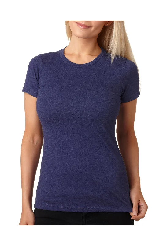 neat fitted t-shirts -neat fitted t-shirts -neat fitted t-shirts -Next Level Womens CVC Jersey Short Sleeve Crewneck T-Shirt - Storm Blue