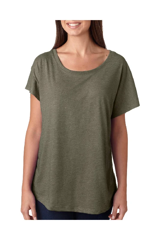 resilient trail t-shirts -resilient trail t-shirts -resilient trail t-shirts -Next Level Womens Dolman Jersey Short Sleeve Scoop Neck T-Shirt - Venetian Grey - Closeout