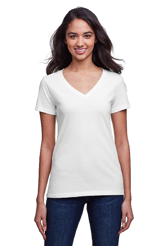 toasty winter t-shirts -toasty winter t-shirts -toasty winter t-shirts -Next Level Womens Eco Performance Moisture Wicking Short Sleeve V-Neck T-Shirt - White - Closeout