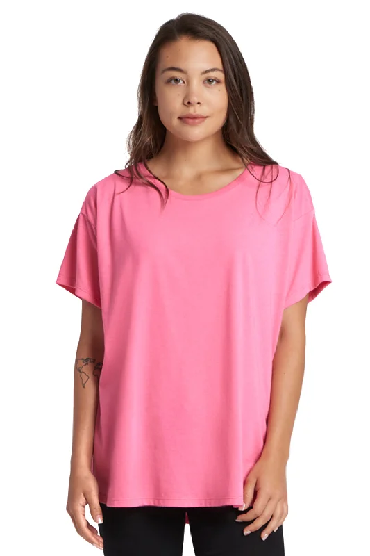 basic clean t-shirts -basic clean t-shirts -basic clean t-shirts -Next Level Womens Ideal Flow Short Sleeve Crewneck T-Shirt - Hot Pink - Closeout