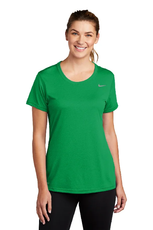 cut sharp t-shirts -cut sharp t-shirts -cut sharp t-shirts -Nike Womens Legend Dri-Fit Moisture Wicking Short Sleeve Crewneck T-Shirt - Apple Green