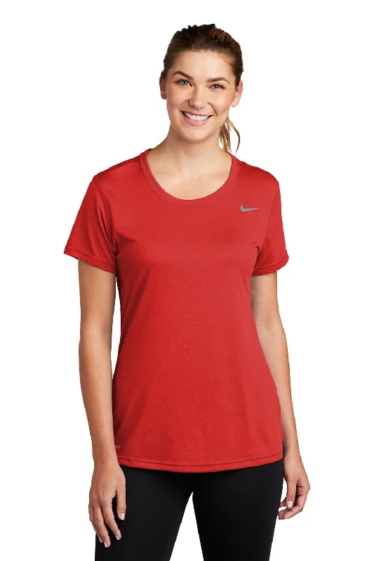 eco premium t-shirts -eco premium t-shirts -eco premium t-shirts -Nike Womens Legend Dri-Fit Moisture Wicking Short Sleeve Crewneck T-Shirt - University Red