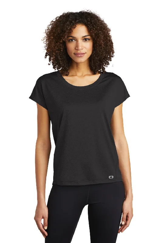 jersey silky t-shirts -jersey silky t-shirts -jersey silky t-shirts -Ogio Womens Endurance Pulse Moisture Wicking Short Sleeve Crewneck T-Shirt - Blacktop