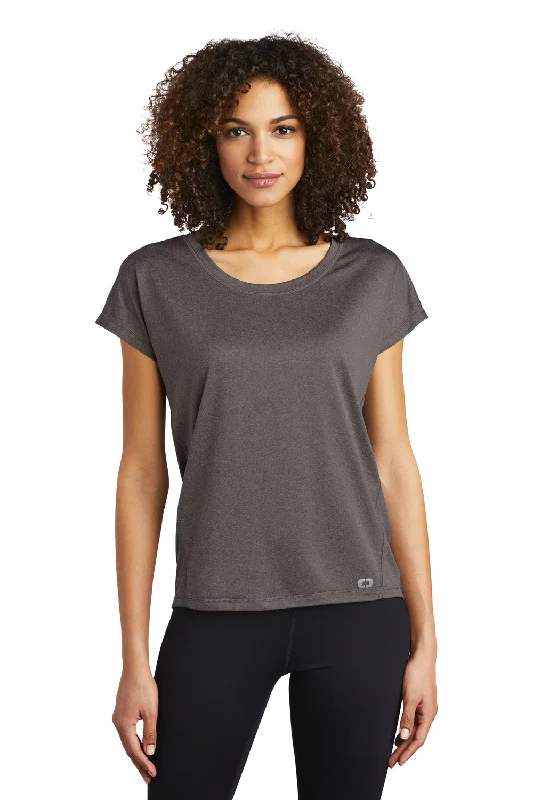 workout versatile t-shirts -workout versatile t-shirts -workout versatile t-shirts -Ogio Womens Endurance Pulse Moisture Wicking Short Sleeve Crewneck T-Shirt - Gear Grey