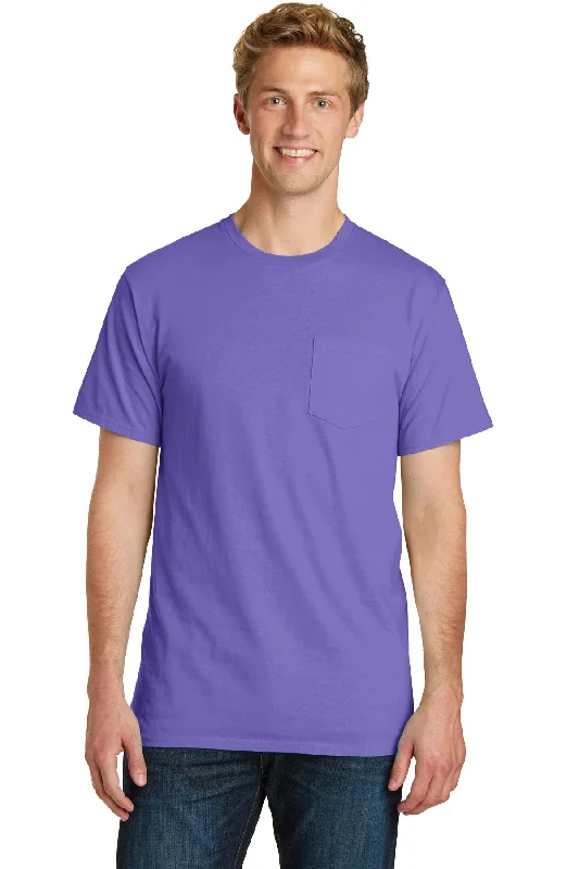 versatile training t-shirts -versatile training t-shirts -versatile training t-shirts -Port & Company Beach Wash Garment-Dyed Pocket Tee. PC099P