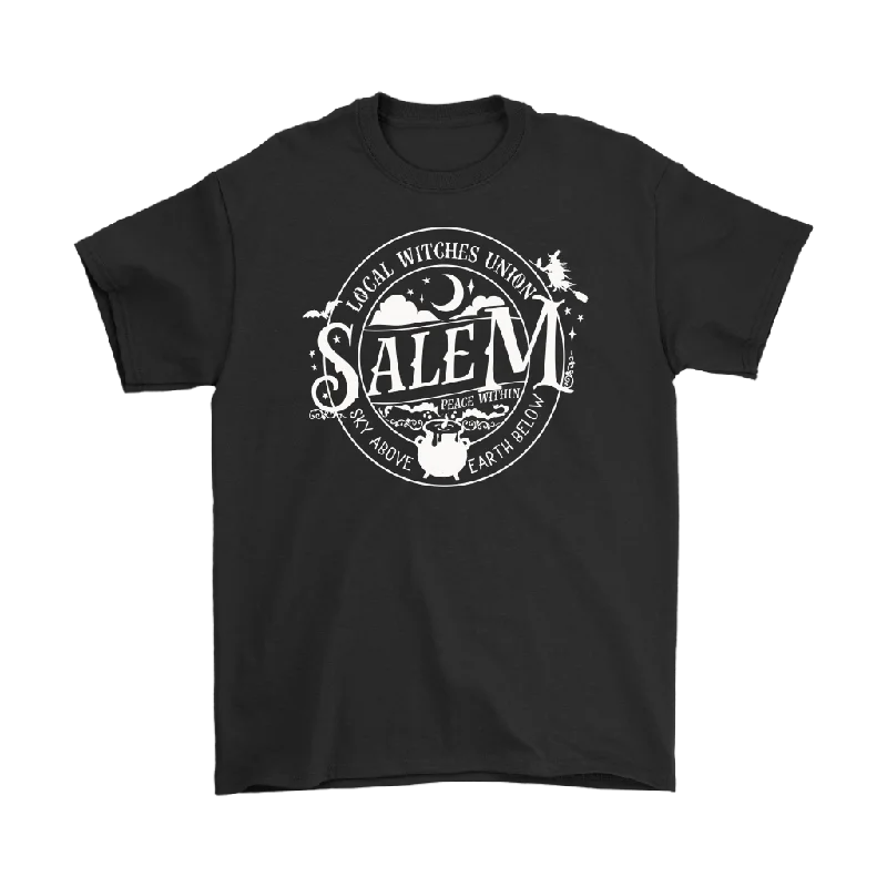 printed fun t-shirts -printed fun t-shirts -printed fun t-shirts -SALEM LOCAL WITCHES UNION Unisex/Men's T-Shirt, Halloween