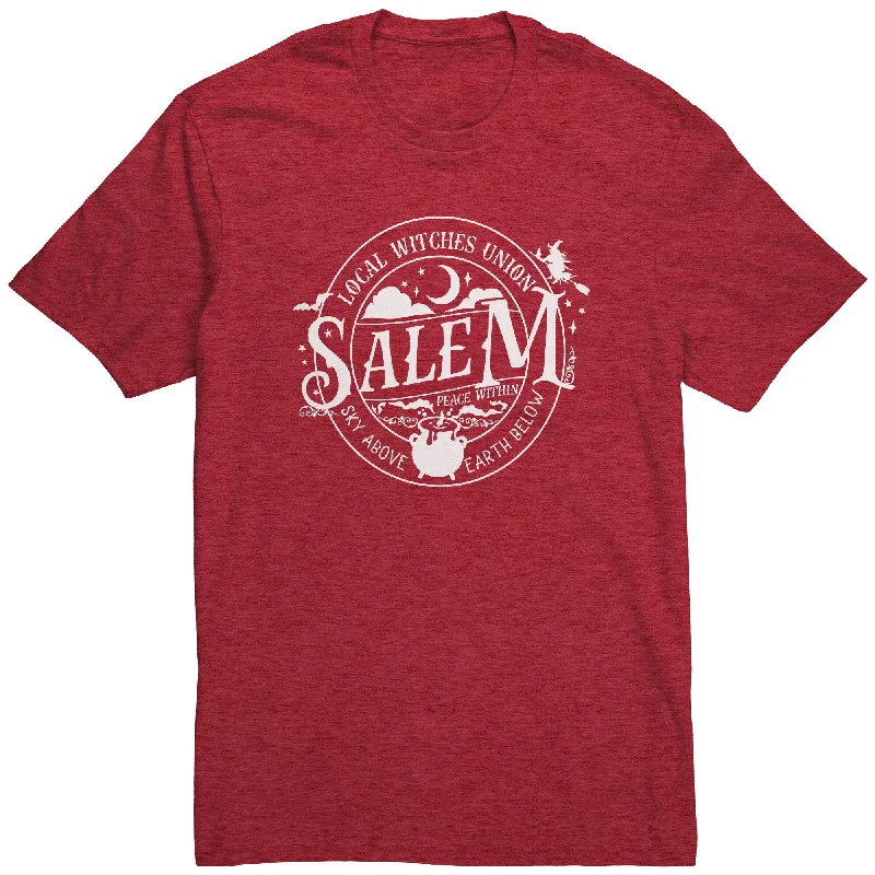 easy lounge t-shirts -easy lounge t-shirts -easy lounge t-shirts -SALEM LOCAL WITCHES UNION Unisex T-Shirt, Halloween