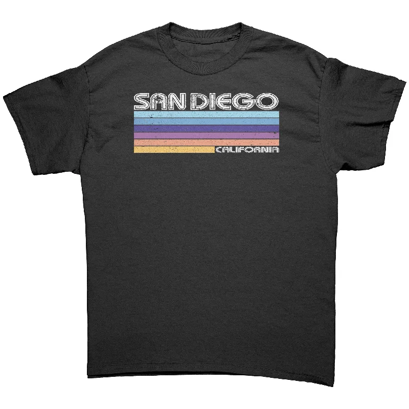 dry fast t-shirts -dry fast t-shirts -dry fast t-shirts -SAN DIEGO, CALIFORNIA Retro 70’s 80’s Look Unisex T-SHIRT