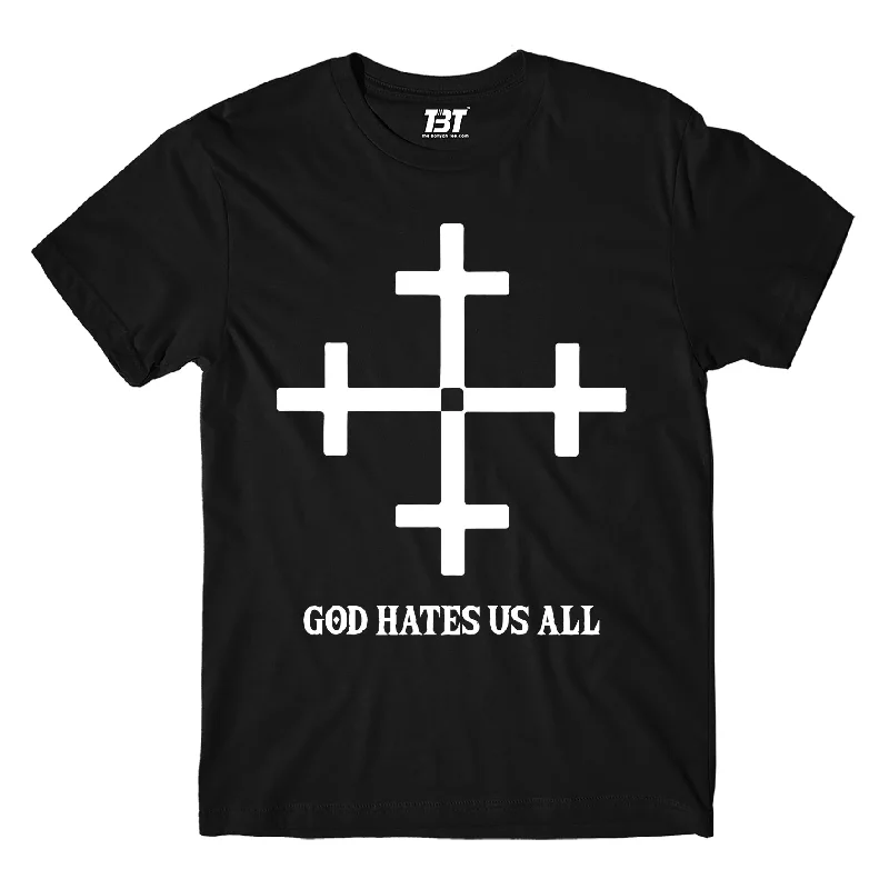 relaxed Saturday t-shirts -relaxed Saturday t-shirts -relaxed Saturday t-shirts -Slayer T shirt - God Hates Us All