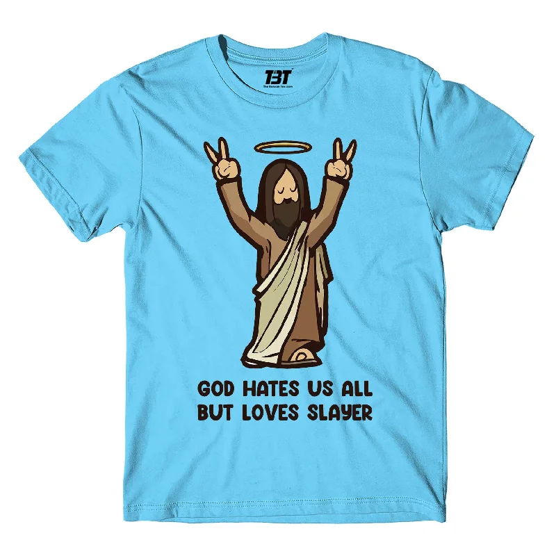 utility pocket t-shirts -utility pocket t-shirts -utility pocket t-shirts -Slayer T shirt - God Loves Slayer