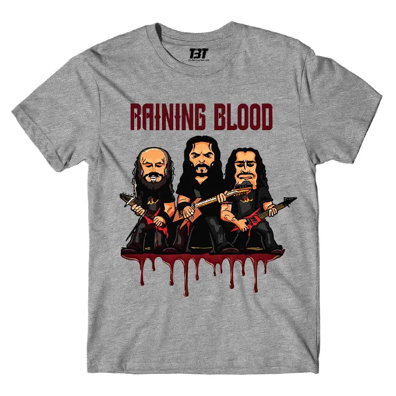 iconic band t-shirts -iconic band t-shirts -iconic band t-shirts -Slayer T shirt - Raining Blood