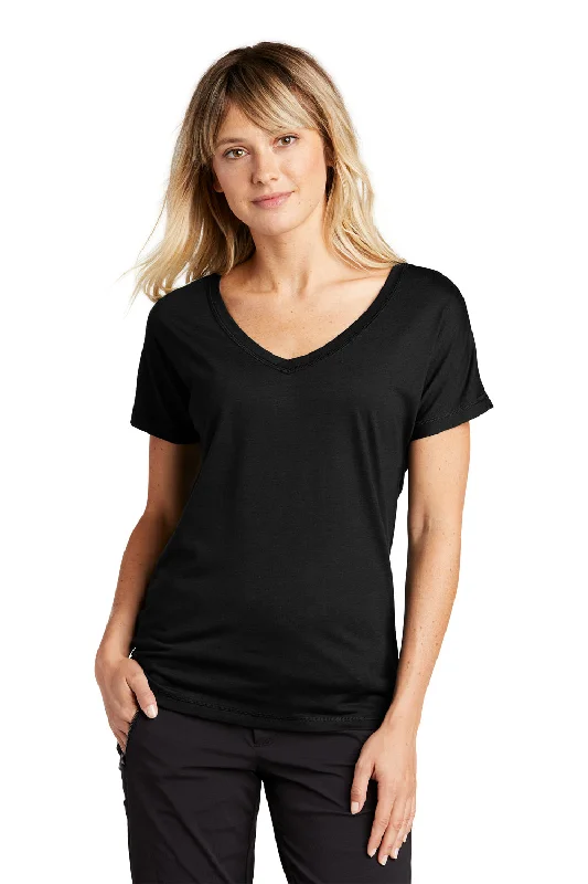 striped vivid t-shirts -striped vivid t-shirts -striped vivid t-shirts -Sport-Tek Womens Moisture Wicking Short Sleeve V-Neck T-Shirt - Black