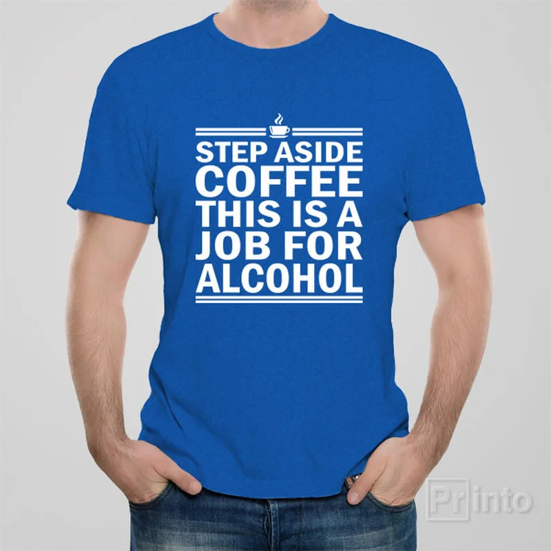 cropped casual t-shirts -cropped casual t-shirts -cropped casual t-shirts -Step aside coffee