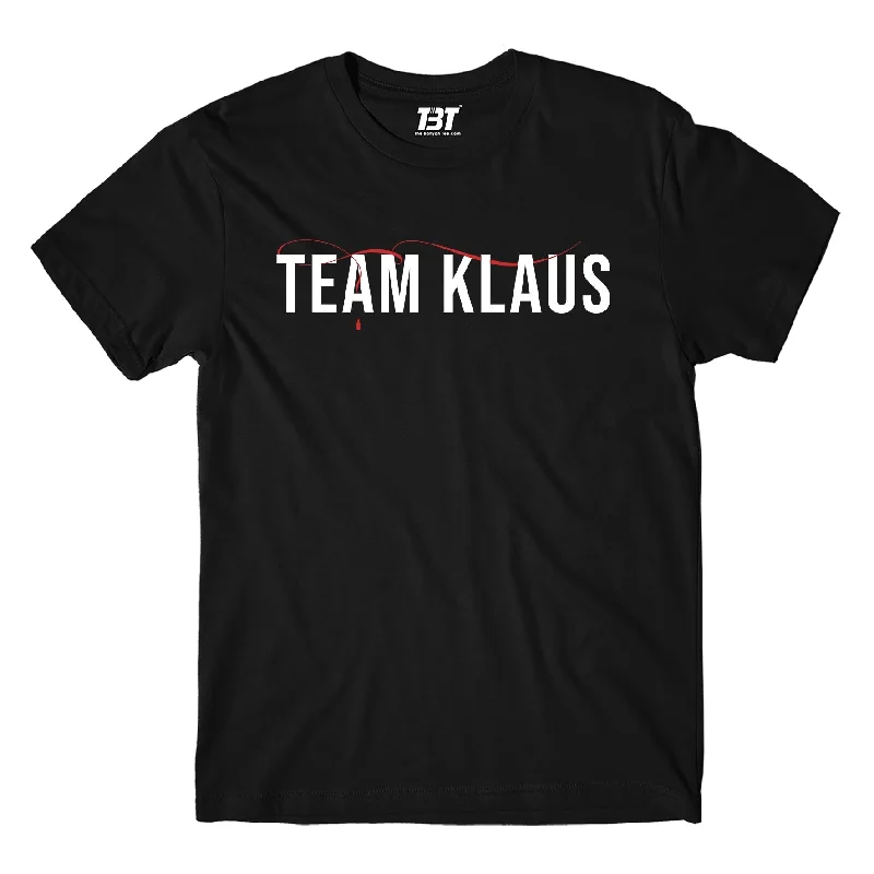 chill daily t-shirts -chill daily t-shirts -chill daily t-shirts -The Vampire Diaries T shirt - Team Klaus