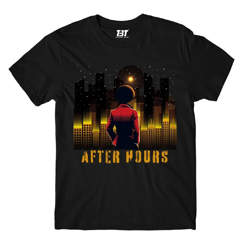 crisp slim cut t-shirts -crisp slim cut t-shirts -crisp slim cut t-shirts -The Weeknd T shirt - After Hours Fanart