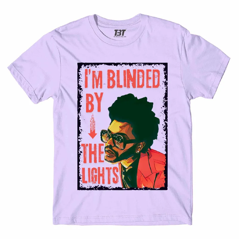 comfy stretch t-shirts -comfy stretch t-shirts -comfy stretch t-shirts -The Weeknd T shirt - I'm Blinded By The Lights