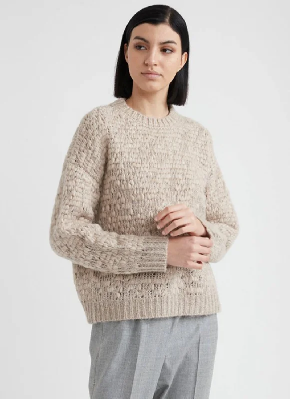 merino alpaca pullover sweaters -Alpaca Wool-Blend Sweater