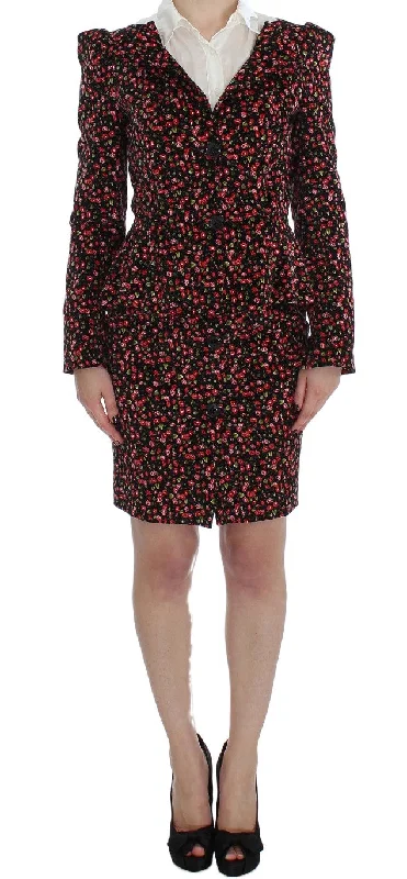 chill weekend skirts -chill weekend skirts -BENCIVENGA   Floral Women's Suit