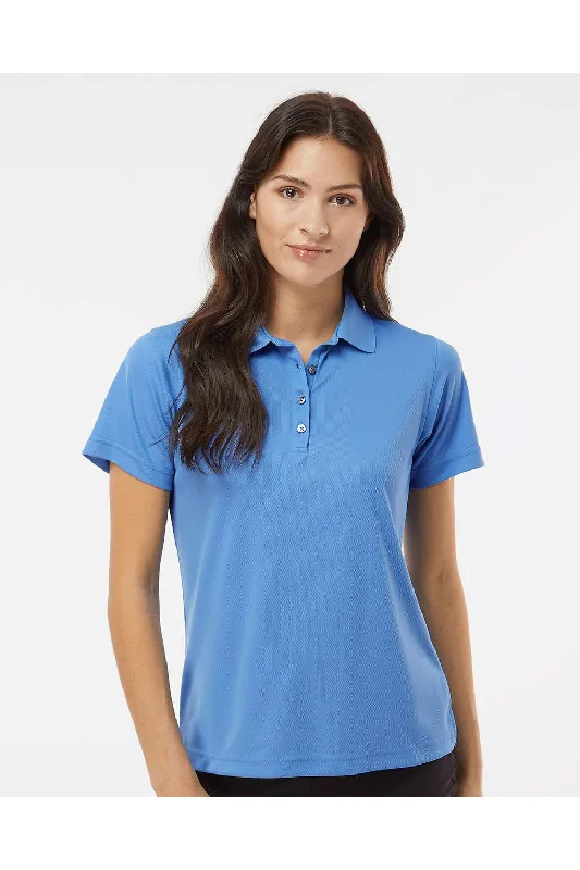 travel light blouses & shirts -travel light blouses & shirts -Paragon Womens Saratoga Performance Moisture Wicking Mini Mesh Short Sleeve Polo Shirt - Bimini Blue