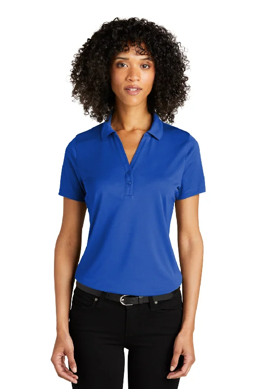 premium eco blouses & shirts -premium eco blouses & shirts -Port Authority Womens C-Free Performance Moisture Wicking Short Sleeve Polo Shirt - True Royal Blue