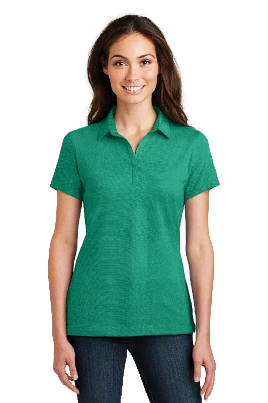 Saturday relaxed blouses & shirts -Saturday relaxed blouses & shirts -Port Authority Womens Meridian Short Sleeve Polo Shirt - Verdant Green - Closeout