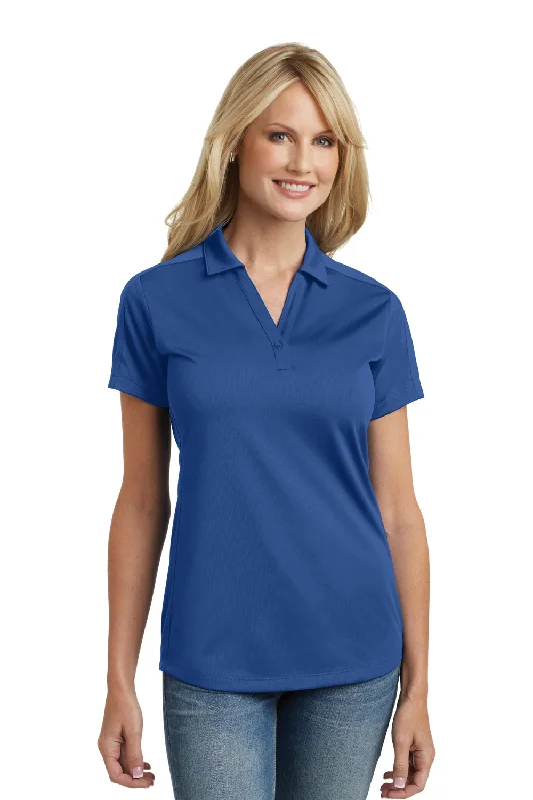 blend breezy blouses & shirts -blend breezy blouses & shirts -Port Authority Womens Moisture Wicking Short Sleeve Polo Shirt - True Blue