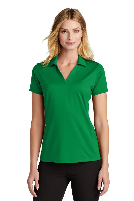 long warm blouses & shirts -long warm blouses & shirts -Port Authority Womens Staff Performance Moisture Wicking Short Sleeve Polo Shirt - Spring Green