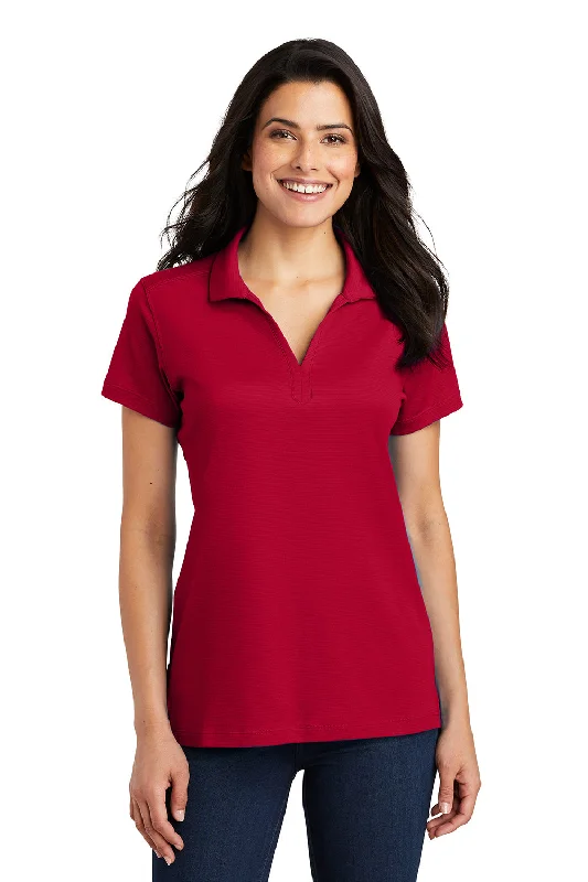 simple plain blouses & shirts -simple plain blouses & shirts -Port Authority Womens Rapid Dry Moisture Wicking Short Sleeve Polo Shirt - Engine Red