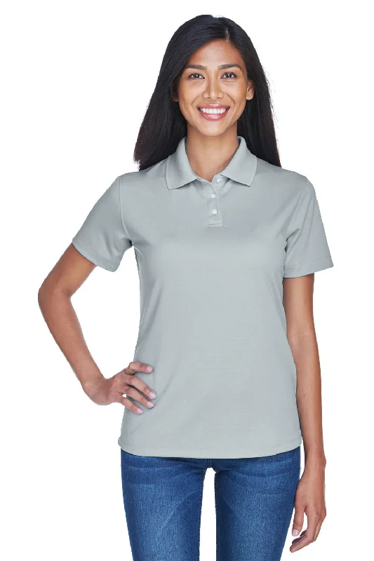 office fast blouses & shirts -office fast blouses & shirts -UltraClub Womens Cool & Dry Performance Moisture Wicking Short Sleeve Polo Shirt - Silver Grey