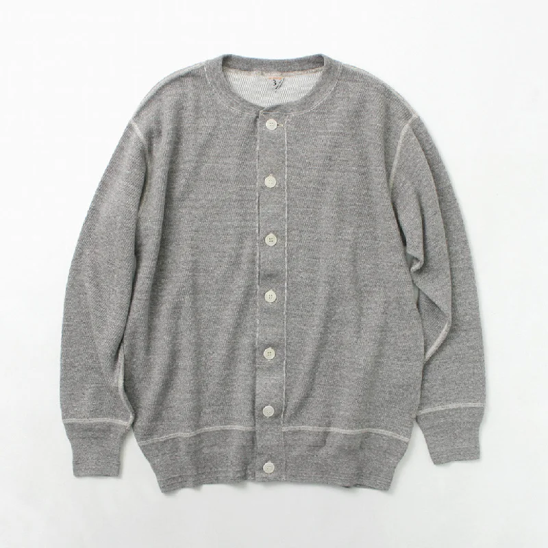 tie-waist mohair cardigans -FILMELANGE / Duke Cotton Cardigan