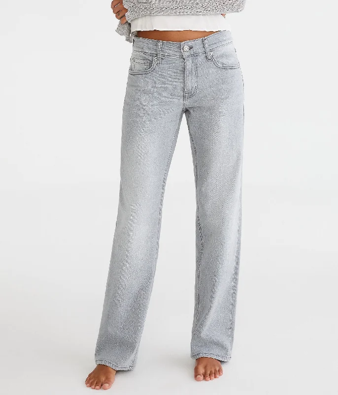 relaxed Saturday shorts -relaxed Saturday pants -Aeropostale Low-Rise Baggy Jean