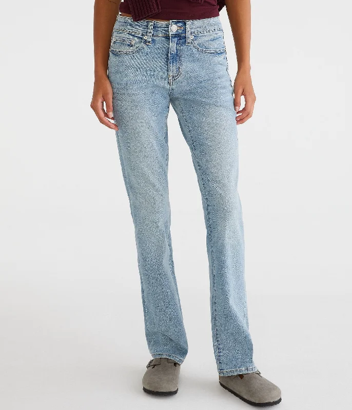 relaxed Saturday shorts -relaxed Saturday pants -Aeropostale Mid-Rise Bootcut Jean