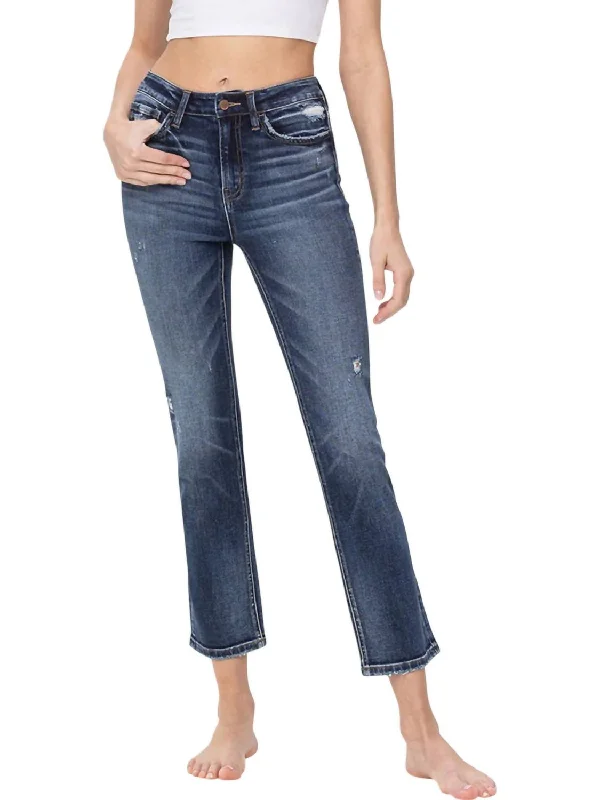 breezy blend shorts -breezy blend pants -Benefactor Slim Straight Jeans In Blue