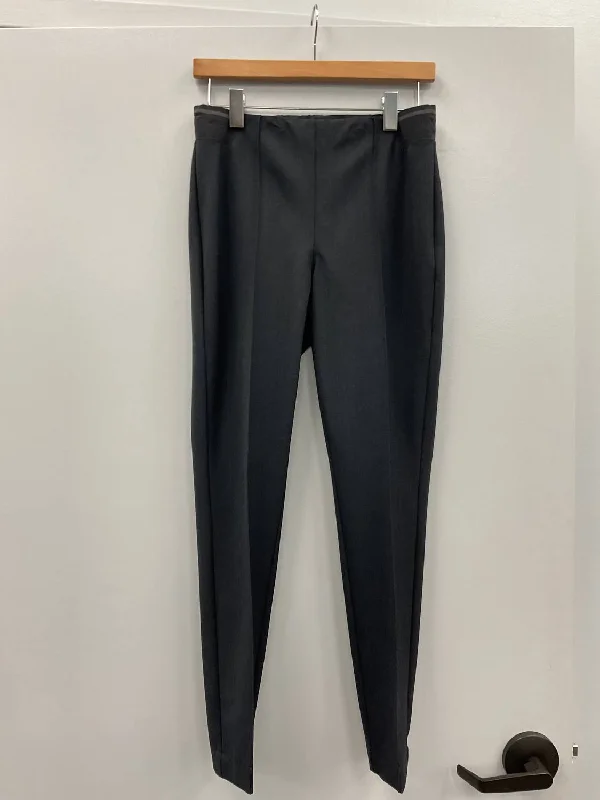 sharp cut shorts -sharp cut pants -Charcoal Tepered Wool Pant