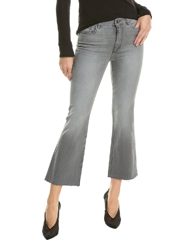 asymmetrical trendy shorts -asymmetrical trendy pants -DL1961 Bridget Overcast Bootcut Jean