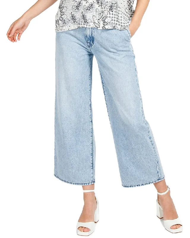 light cotton shorts -light bamboo pants -Fidelity Denim Divina Expedition Wide Crop Jean