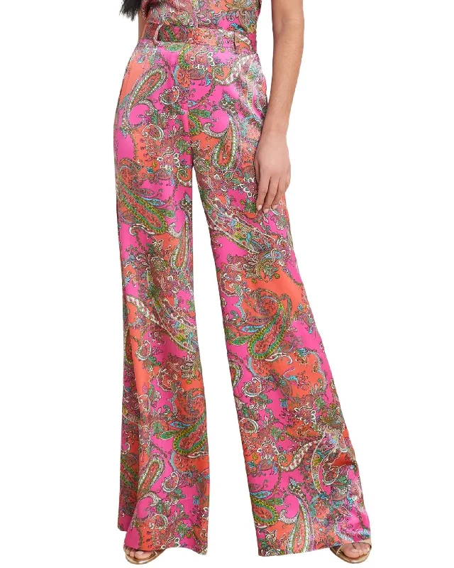 chic tapered shorts -chic tapered pants -Gavin Wide Leg Pant In Pop Paisley