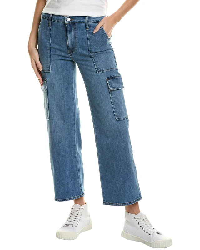 striped vivid shorts -striped vivid pants -HUDSON Jeans Rosalie Gidget Wide Leg Cargo Jean