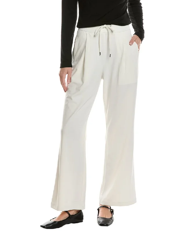 fitted neat shorts -fitted neat pants -James Perse Pleated Crepe Pant