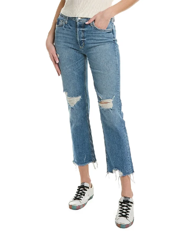 chic tapered shorts -chic tapered pants -JOE’S Jeans The Scout Saprano Mid-Rise Slim Boyfriend Jean