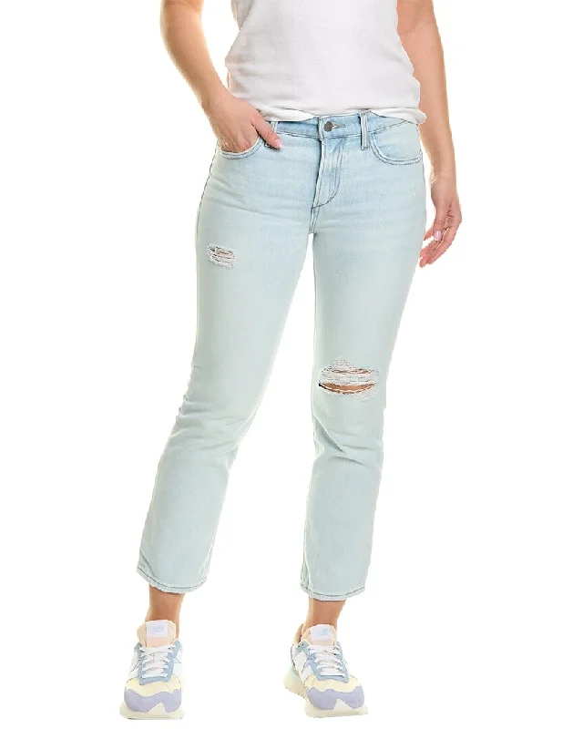 comfy loose shorts -comfy loose pants -JOE'S Jeans The Lara Metronomy Crop Jean