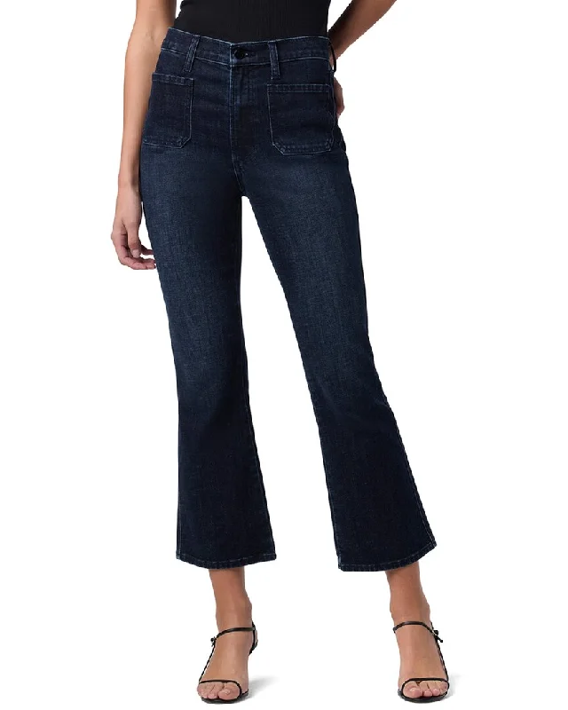 tough outdoor shorts -tough outdoor pants -JOE'S Jeans Wannabe High-Rise Crop Bootcut Jean