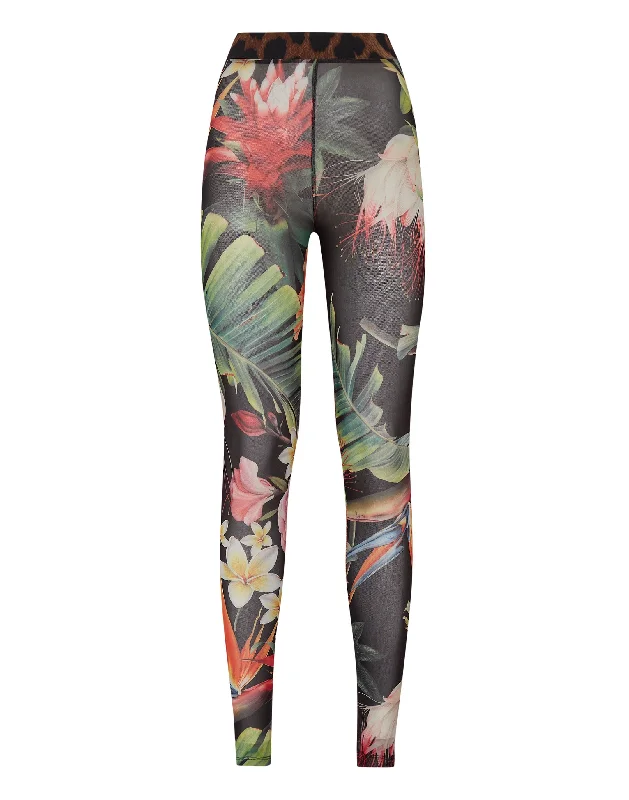 yoga flex shorts -yoga flex pants -Leggings Flowers