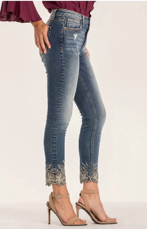 loose comfy shorts -loose comfy pants -Light Of The Day Skinny Jeans In Medium Wash