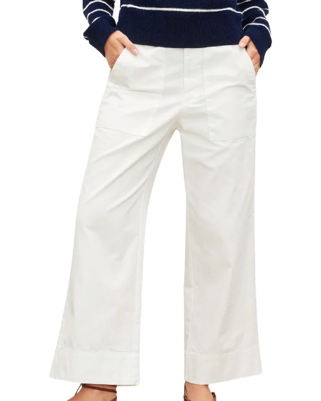 everyday chino shorts -everyday chino pants -Mya Wide Leg Pants In Sleet