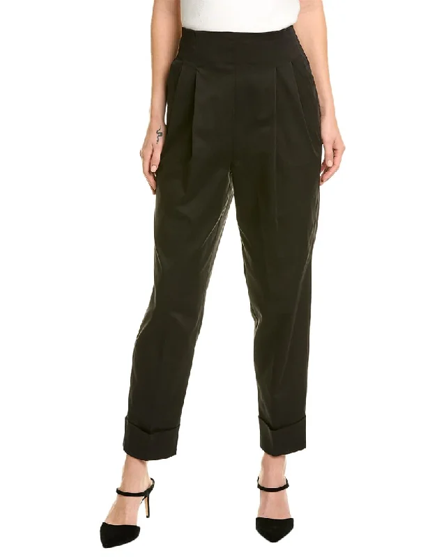 Saturday relaxed shorts -Saturday relaxed pants -Natori Chino High Waist Pant