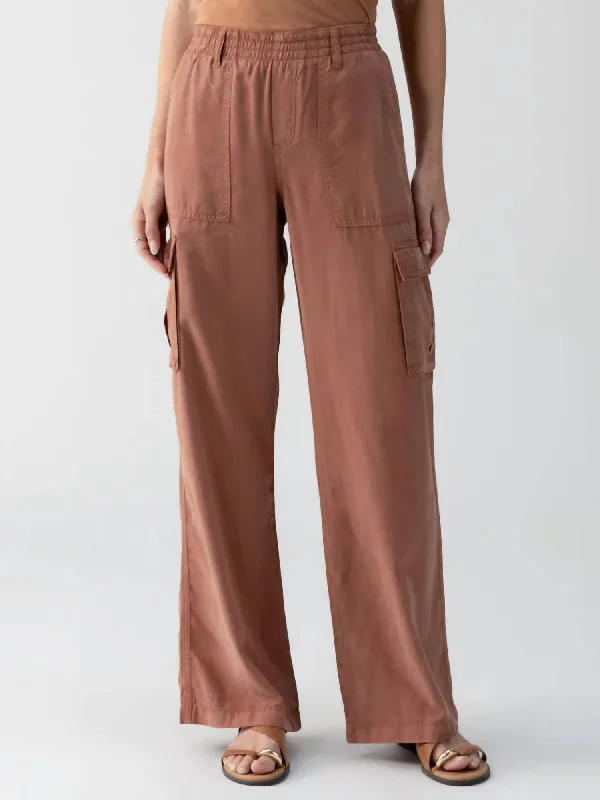 vented sports shorts -vented sports pants -Relaxed Reissue Pants In Washed Clay